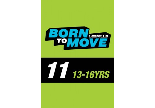 LESMILLS BORN TO MOVE 11  13-16 YEARS VIDEO+MUSIC+NOTES